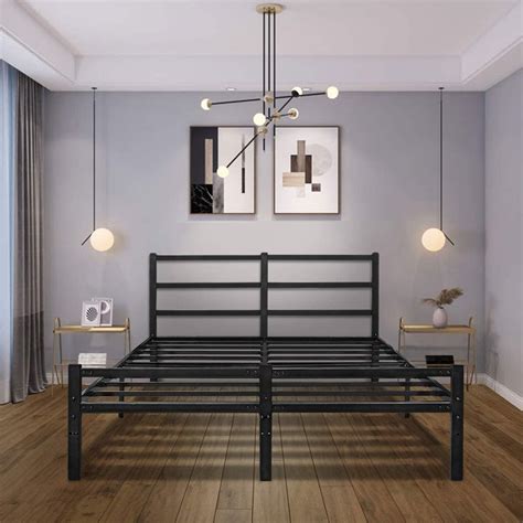 steel box bed design with price|metal bed frame 16 inch.